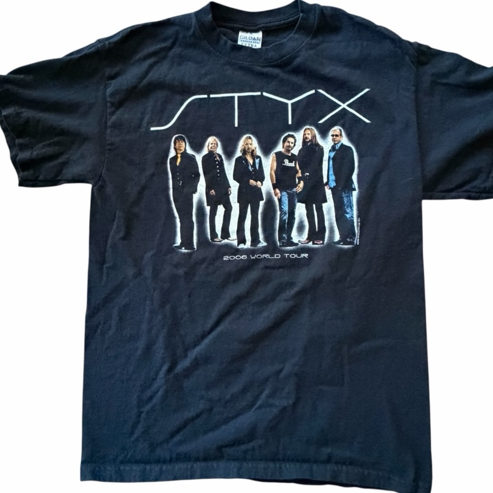 Styx 2006 World Tour Tee MEDIUM NEW